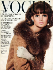 Jean Shrimpton by David Bailey / Vogue FRA (1963.10)