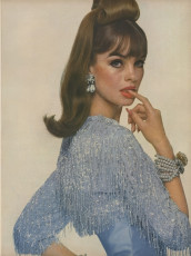 Jean Shrimpton by Horst P. Horst / Vogue USA (1963.10)