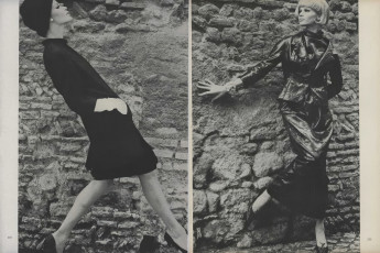 Veruschka by Karen Radkai / Vogue USA (1963.10)