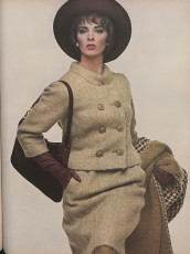 Wilhelmina Cooper by Bert Stern / Vogue USA (1963.10/2)