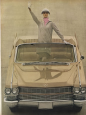 Wilhelmina Cooper by Gene Laurents / Vogue USA (1963.11)