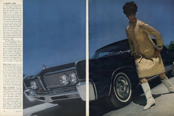 Wilhelmina Cooper by Gene Laurents / Vogue USA (1963.11)