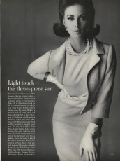 Wilhelmina Cooper by Irving Penn / Vogue USA (1963.12)
