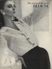 Wilhelmina Copper by Peter Beard / Vogue USA (1963.12)