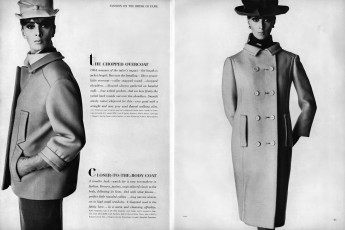 Wilhelmina Cooper by Irving Penn / Vogue USA (1964.01)