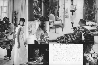 Beate Schulz by Horst P. Horst / Vogue USA (1964.01/2)