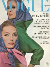 Christa Fiedler, Tania Mallet by Helmut Newton / Vogue FRA (1964.04)