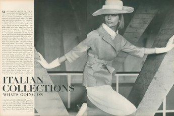 Versuchka by Henry Clarke (Vogue USA 1964.04)