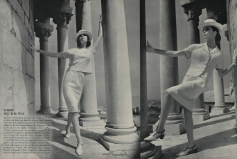 Beate Schulz by Cecil Beaton / Vogue USA (1964.06)