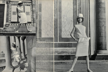 Beate Schulz by Cecil Beaton / Vogue USA (1964.06)