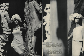 Beate Schulz by Cecil Beaton / Vogue USA (1964.06)
