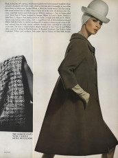 Wilhelmina Cooper by David Bailey (Vogue USA 1964.09)