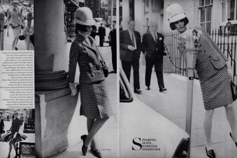 Jean Shrimpton by Norman Parkinson (Vogue USA 1964.09/2)