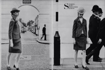 Jean Shrimpton by Norman Parkinson (Vogue USA 1964.09/2)