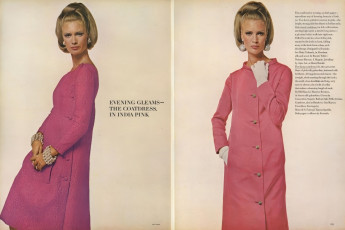 Beate Schulz by Bert Stern / Vogue USA (1964.10/2)