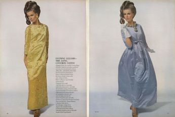 Beate Schulz by Bert Stern / Vogue USA (1964.10/2)