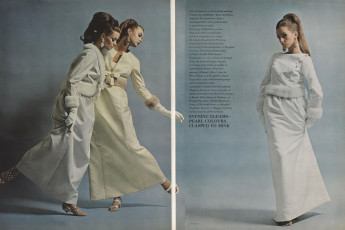Beate Schulz by Bert Stern / Vogue USA (1964.10/2)