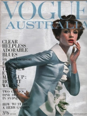 Jean Shrimpton by David Franklin / Vogue AUS (1964.11)