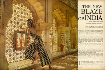 Veruschka by Henry Clarke / Vogue USA (1964.12)