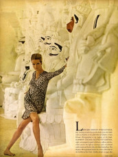 Veruschka by Henry Clarke / Vogue USA (1964.12)