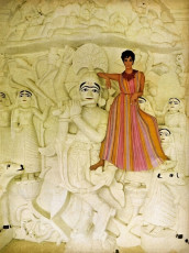 Wilhelmina Cooper by Henry Clarke / Vogue USA (1964.12)