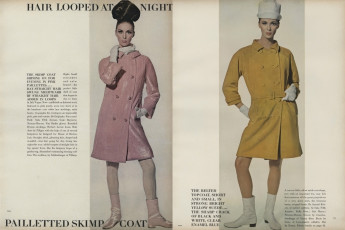 Wilhelmina Copper by Irving Penn / Vogue USA (1965.01)