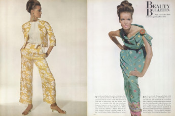 Veruschka by Irving Penn / Vogue USA (1965.01/2)