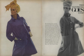 Wilhelmina Copper by Bert Stern / Vogue USA 1965.03/2)