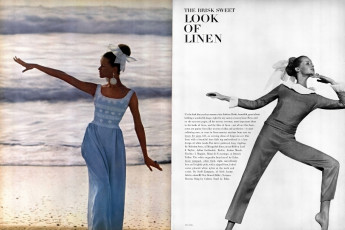 Veruschka by Bert Stern / Vogue USA (1965.04)