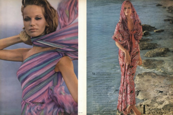 Veruschka by Bert Stern / Vogue USA (1965.04)