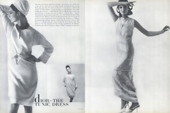 Mirelli Pettini by William Klein / Vogue USA (1965.04/2)