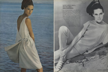 Birgitta af Klercker by Norman Parkinson / Vogue USA (1965.05)