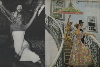 Veruschka by Henry Clarke / Vogue USA (1965.06)