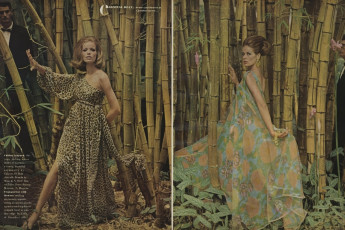 Veruschka by Henry Clarke / Vogue USA (1965.06)