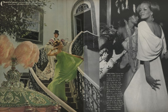 Veruschka by Henry Clarke / Vogue USA (1965.06)