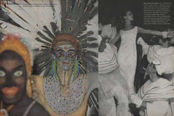 Veruschka by Henry Clarke / Vogue USA (1965.06)