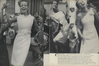 Veruschka by Henry Clarke / Vogue USA (1965.06)