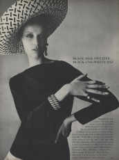 Veruschka by Irving Penn / Vogue USA (1965.06)