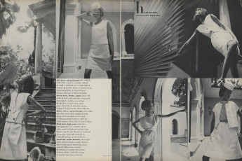 Veruschka by Henry Clarke / Vogue USA (1965.06)