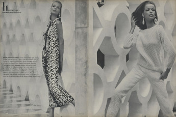 Veruschka by Henry Clarke / Vogue USA (1965.06)
