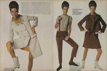 Birgitta af Klerker by Irving Penn / Vogue USA (1965.08)