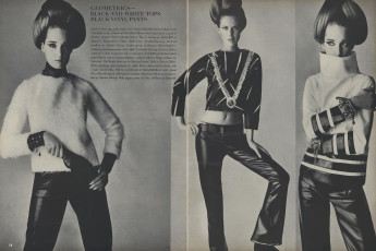 Birgitta af Klerker by Irving Penn / Vogue USA (1965.08)