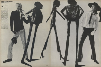 Brigitta af Klerker by Gianni Penati / Vogue USA (1965.08/2)