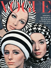 Jill Kennington, Sue Murray, Moyra Swan by David Bailey / Vogue UK (1965.05)