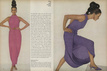 Editha Dussler by Irving Penn / Vogue USA (1965.10/2)