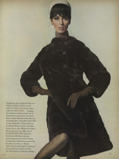 Wilhelmina Copper by Horst P. Horst / Vogue USA (1965.10/2)