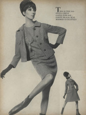 Wilhelmina Copper by Horst P. Horst / Vogue USA (1965.10/2)