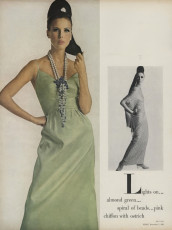 Birgitta af Klercker by Bert Stern / Vogue USA (1965.11)