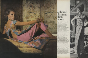 Birgitta af Klerker by Horst P. Horst / Vogue USA (1965.11/2)