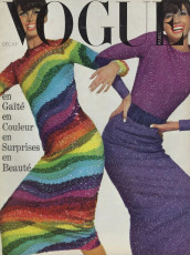 Dorothy McGowan, Michele Belverge by Guy Bourdin / Vogue FRA (1965.12)